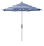 Glatz Parasol ALU-TWIST rond Cat.5 602 Blue Stripe