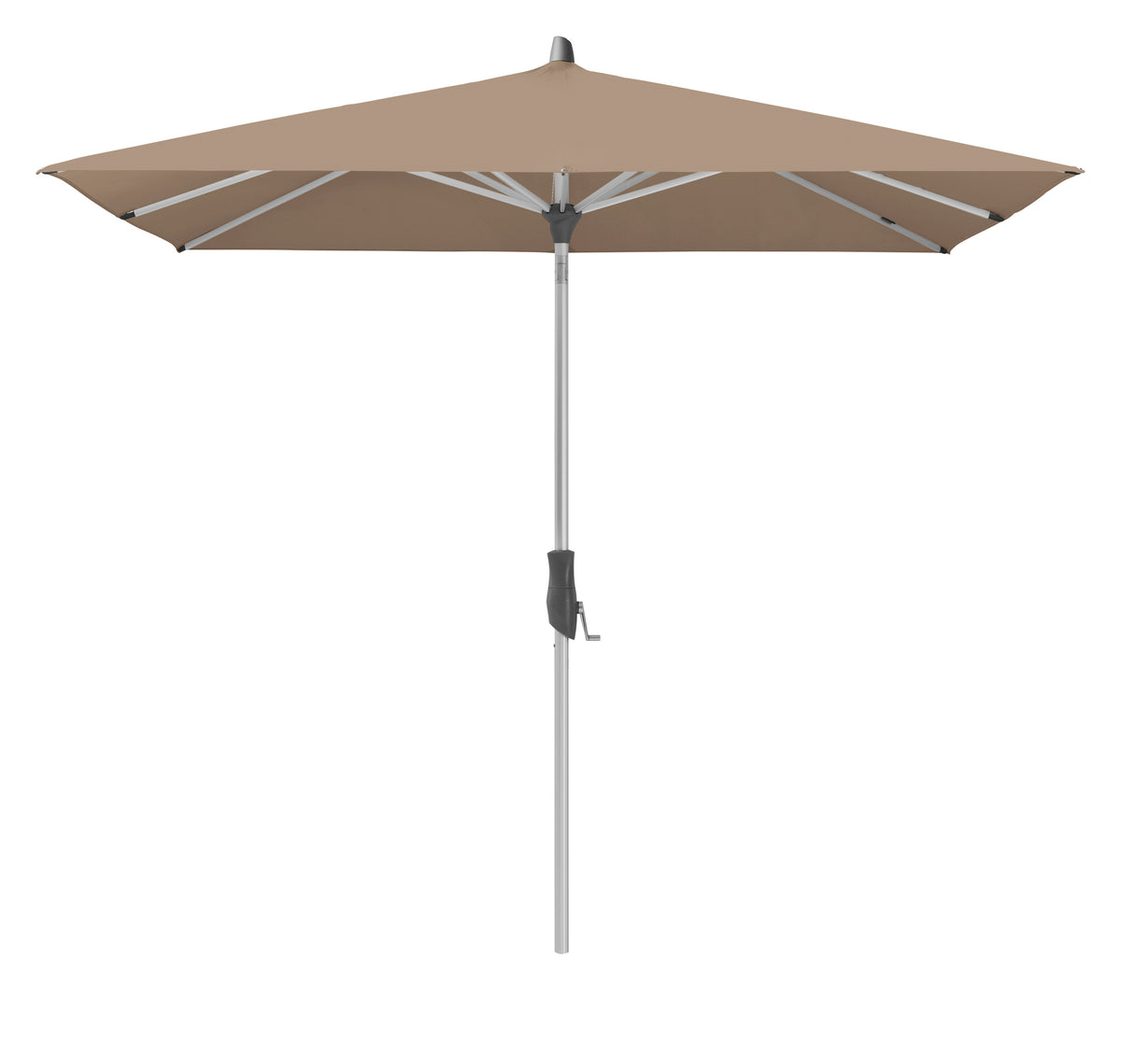 Glatz Parasol ALU-TWIST carre Cat.5 650 Camel