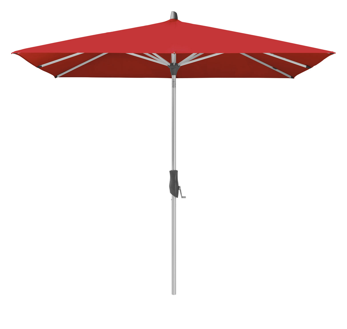 Glatz Parasol ALU-TWIST carre Cat.5 801 Campari