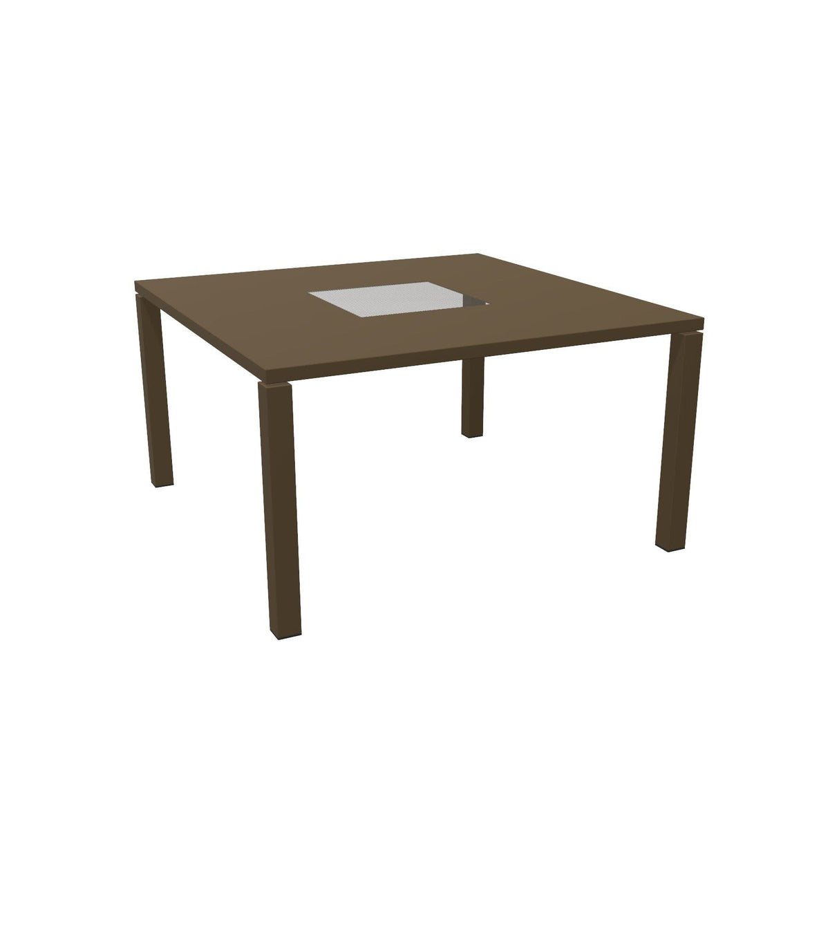 Emu 1038 Quadro Table repas 141x141cm Indian Brown 41 