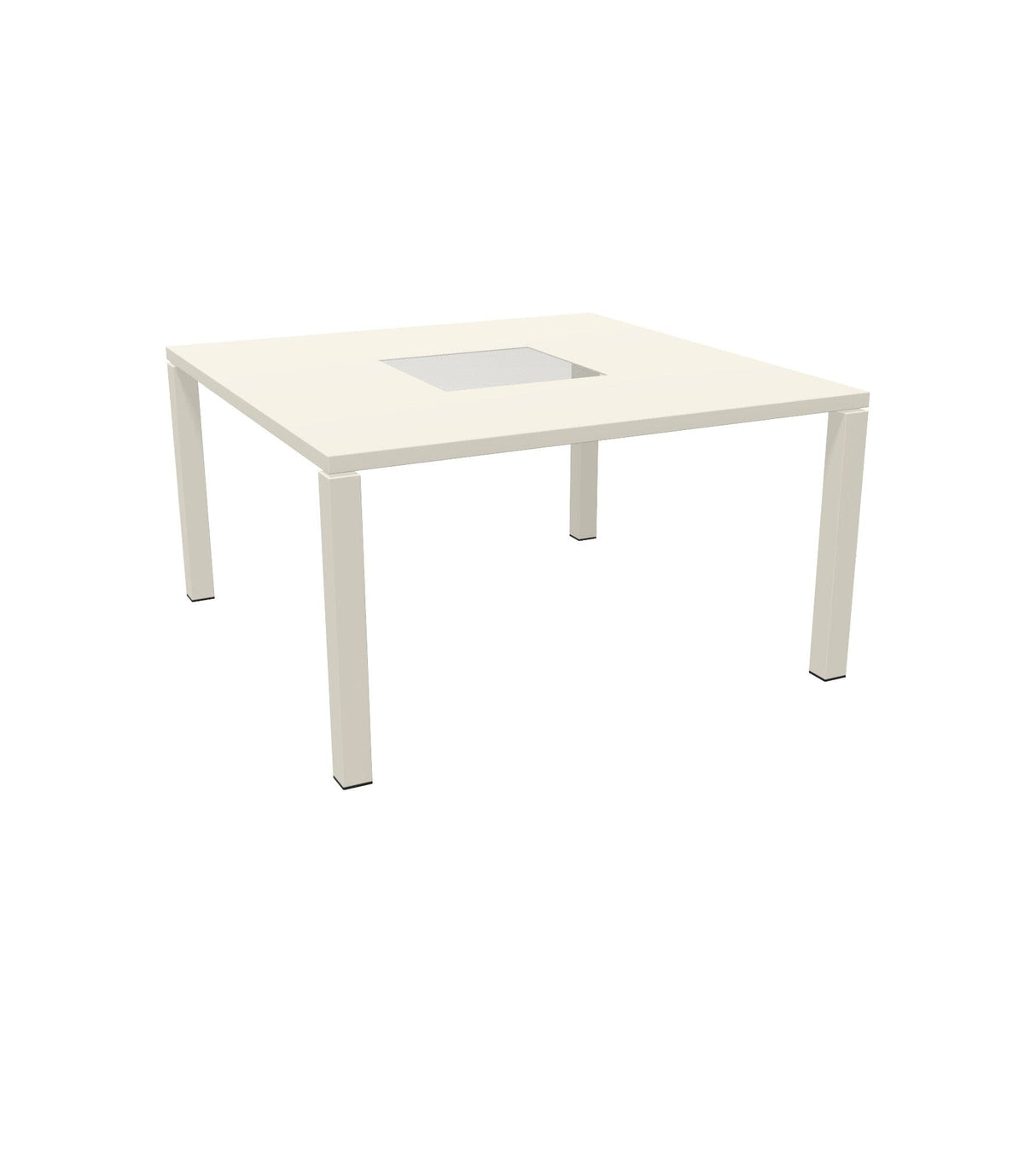 Emu 1038 Quadro Table repas 141x141cm Matt White 23 