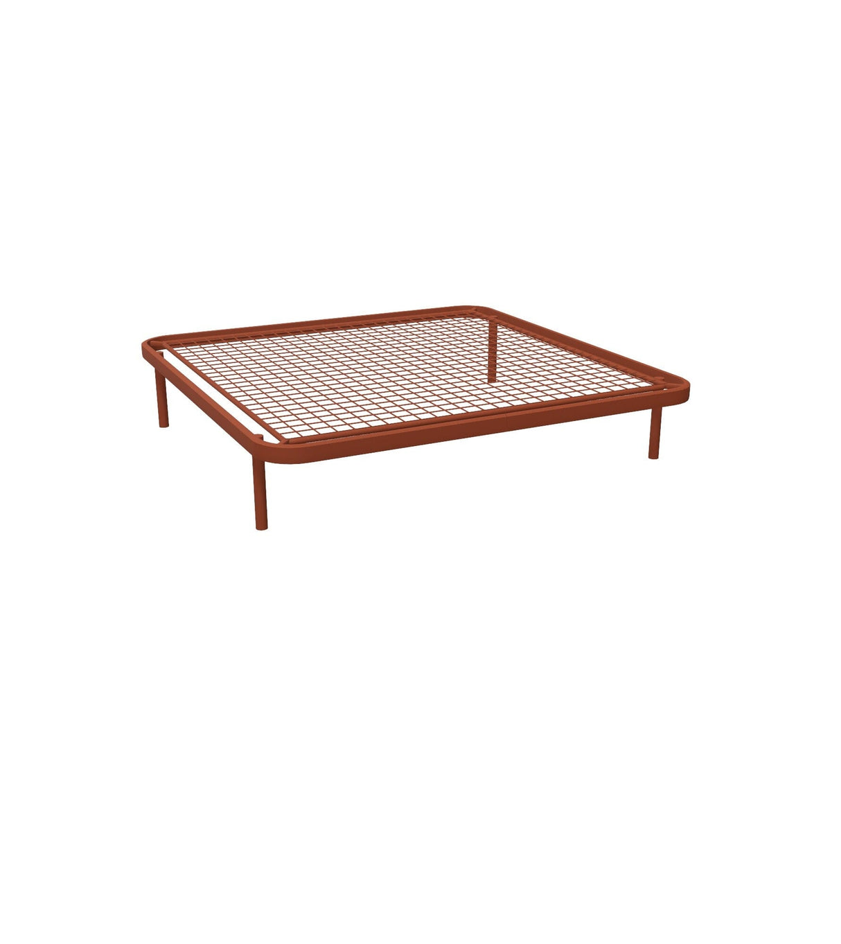 Emu 1085 Cannole Module Pouf Repose Pieds Maple Red 26 