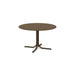 Emu 1156 Table Système Table Fixe ronde Ø117cm Bords arrondis Indian Brown 41 