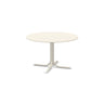 Emu 1156 Table Système Table Fixe ronde Ø117cm Bords arrondis Matt White 23 