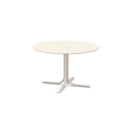 Emu 1156 Table Système Table Fixe ronde Ø117cm Bords arrondis Matt White 23 