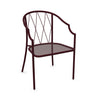 Emu 1201 Como Fauteuil bas dossier Intense Red 46 