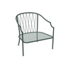 Emu 1204 Como Fauteuil Club Lounge, coussins non inclus Dark Green 75 