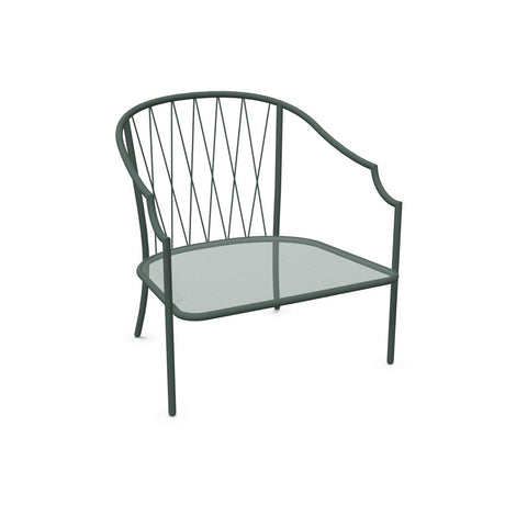 Emu 1204 Como Fauteuil Club Lounge, coussins non inclus Dark Green 75 