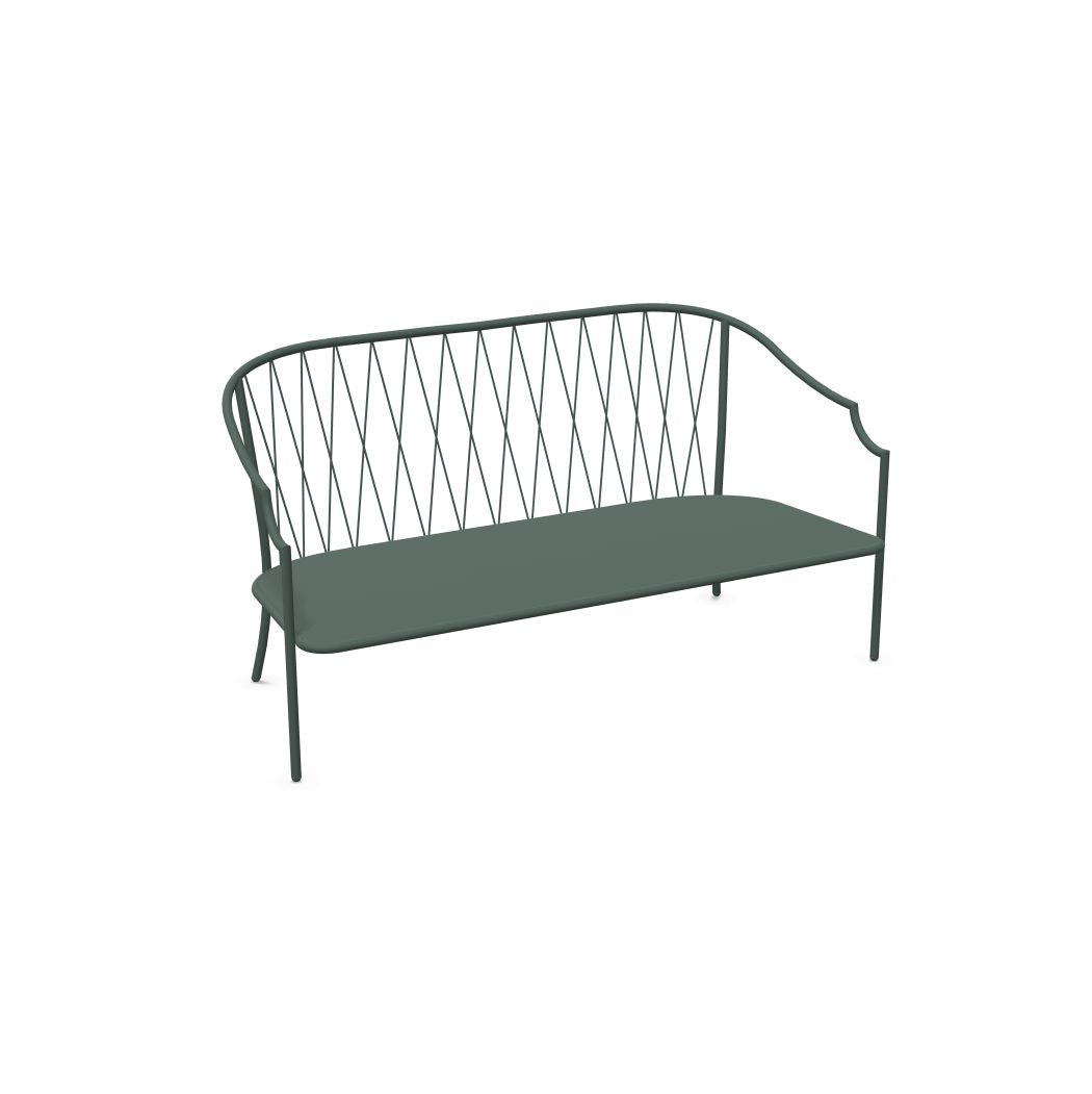 Emu 1205 Como Canapé Lounge, coussins non inclus Dark Green 75 
