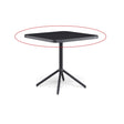 Emu 286 Grace Plateau de table 80x80cm Bords carrés 