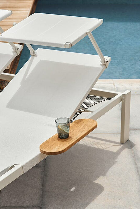 Emu 295 Shine Chaise Longue aluminium 