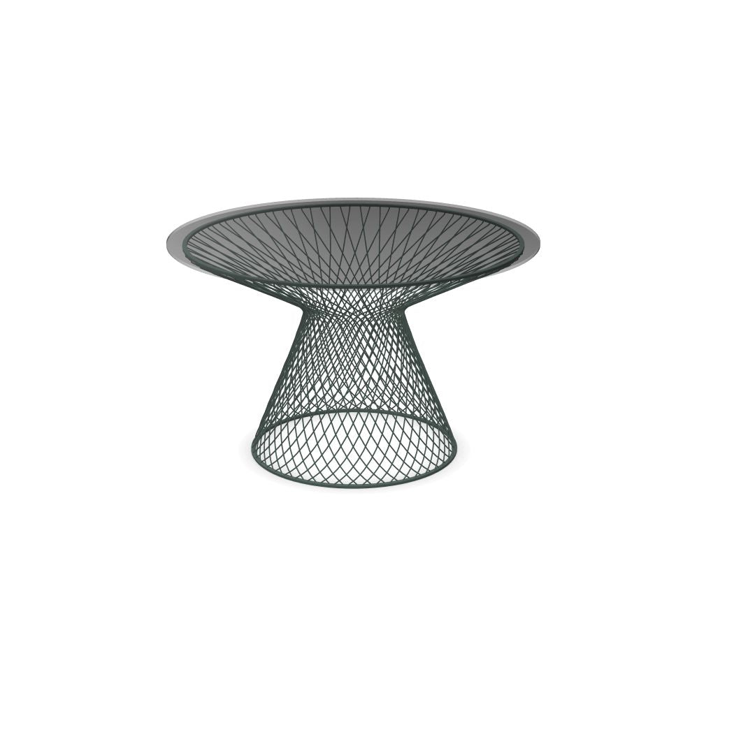 Emu 494 Heaven Piétement Table repas ronde Ø144cm - Plateau non inclus Dark Green 75 