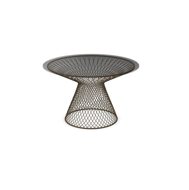 Emu 494 Heaven Piétement Table repas ronde Ø144cm - Plateau non inclus Indian Brown 41 