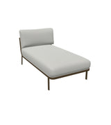Emu 5037 Cabla Module Chaise longue, coussins en sus Indian Brown 41 