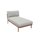 Emu 5037 Cabla Module Chaise longue, coussins en sus Maple Red 26 