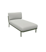 Emu 5037 Cabla Module Chaise longue, coussins en sus Military Green 17 