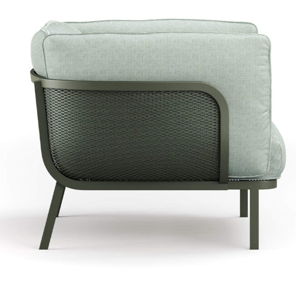 Emu 5038 Cabla Accoudoir droit, coussin en sus Military Green 17 