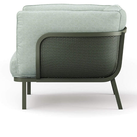 Emu 5039 Cabla Accoudoir gauche, coussin en sus Military Green 17 