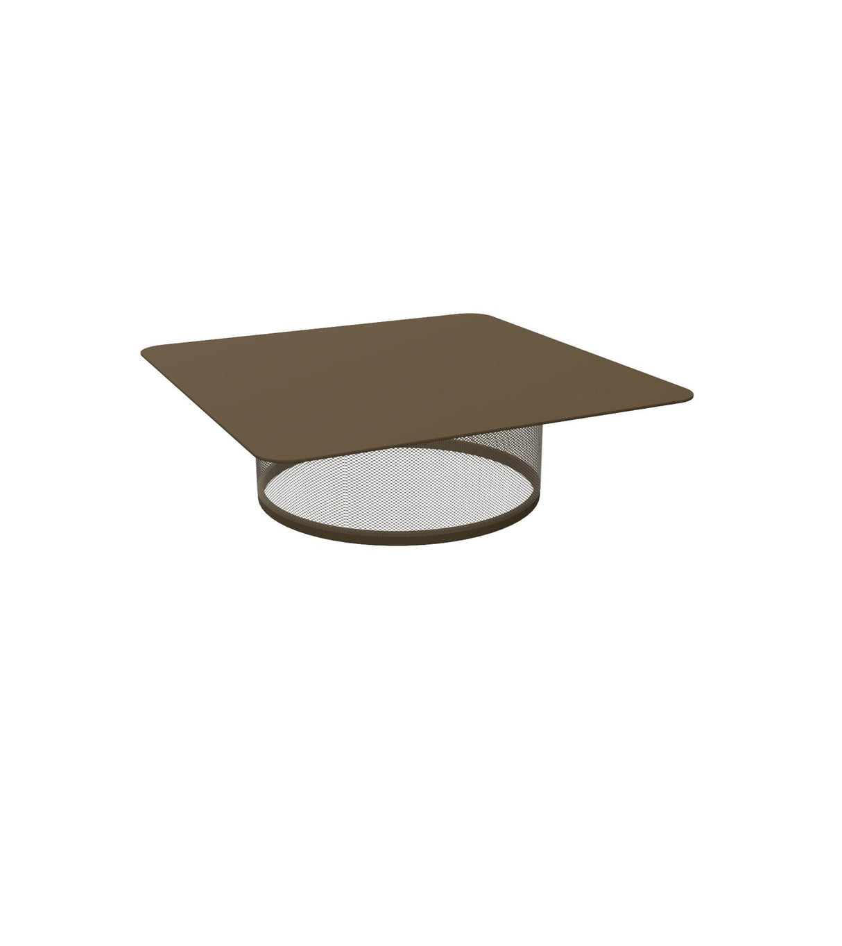 Emu 5047 Cabla Table basse 98.5x98.5cm h:30cm Indian Brown 41 