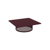 Emu 5047 Cabla Table basse 98.5x98.5cm h:30cm Intense Red 46 