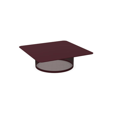 Emu 5047 Cabla Table basse 98.5x98.5cm h:30cm Intense Red 46 