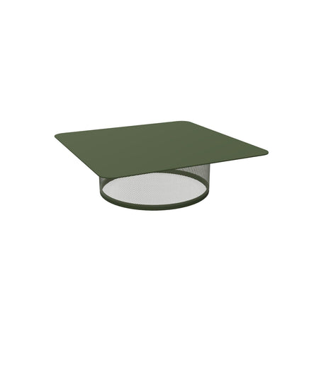 Emu 5047 Cabla Table basse 98.5x98.5cm h:30cm Military Green 17 