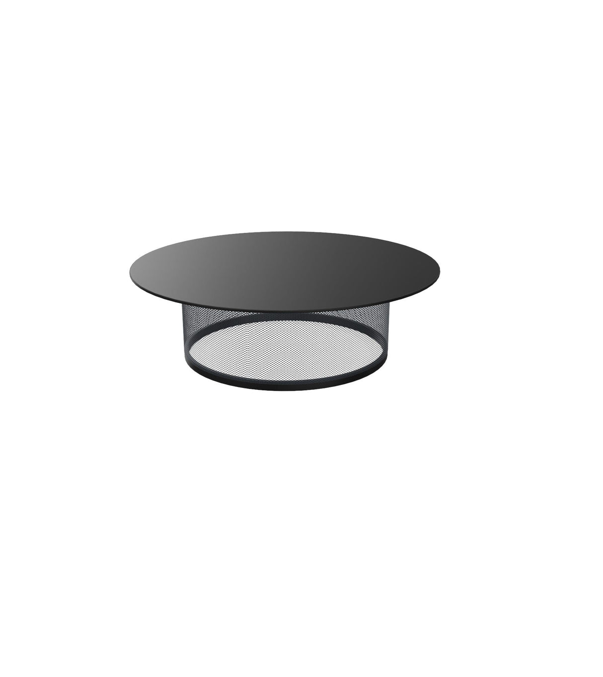 Emu 5048 Cabla Table basse Ø98.5cm h:30cm Black 24 