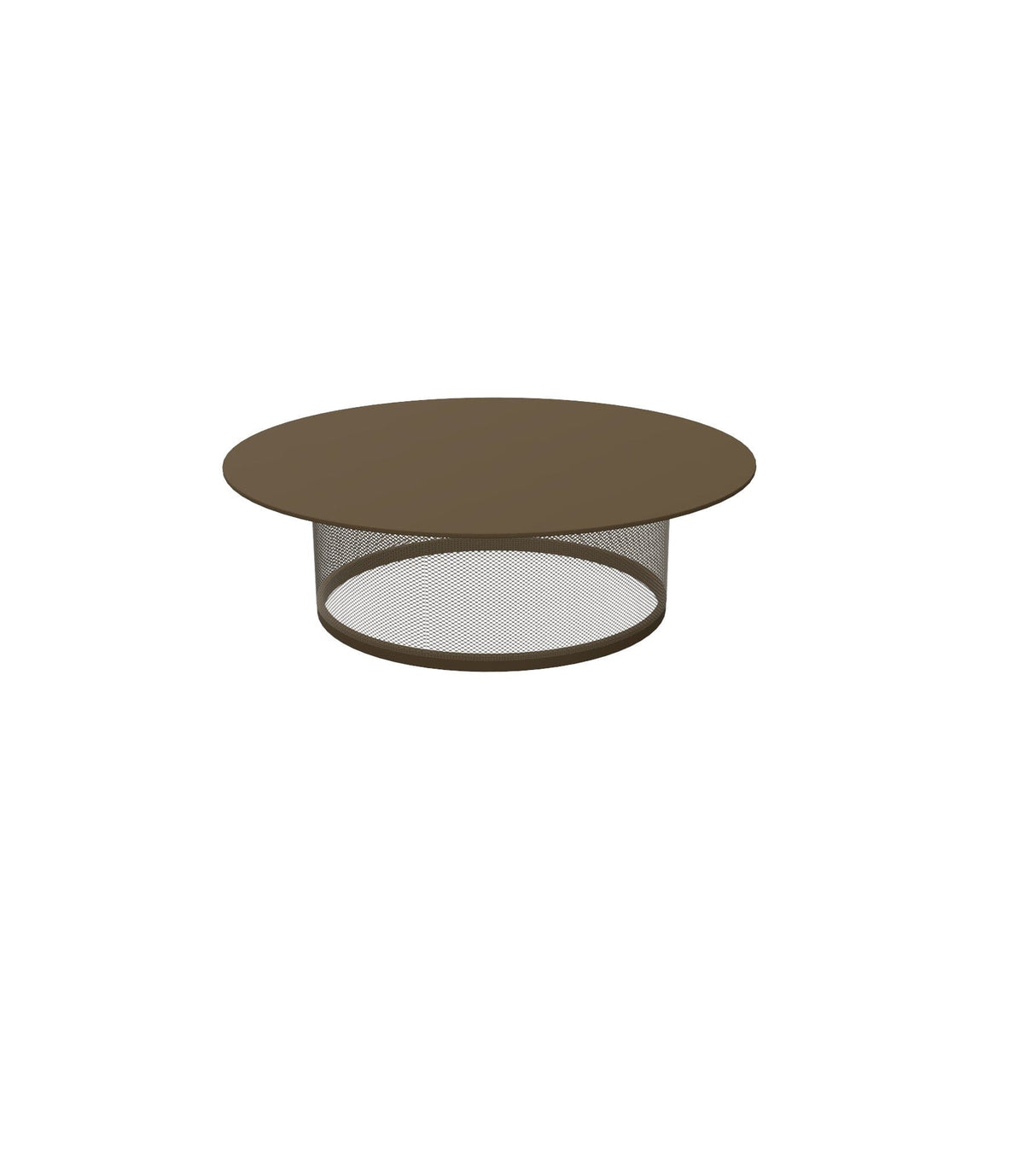 Emu 5048 Cabla Table basse Ø98.5cm h:30cm Indian Brown 41 