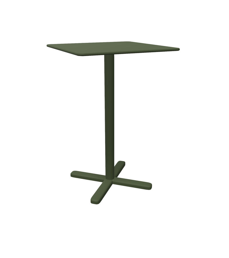 Emu 528 Darwin Table de bar Haute 70x70cm H:105cm Military Green 17 
