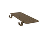 Emu 6295P Shine Accoudoir/Plateau en alu pour Chaise Longue Teck Indian brown 41 