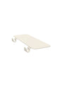 Emu 6295P Shine Accoudoir/Plateau en alu pour Chaise Longue Teck Matt white 23 