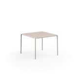 Emu 720 Terramare Table repas 103x103cm Matt White 23 / Gres Salt 51 
