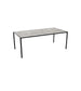 Emu 725 Terramare Table repas 203x103cm Black 24 / Gres Lead 53 