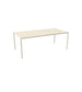 Emu 725 Terramare Table repas 203x103cm Matt White 23 / Gres Salt 51 