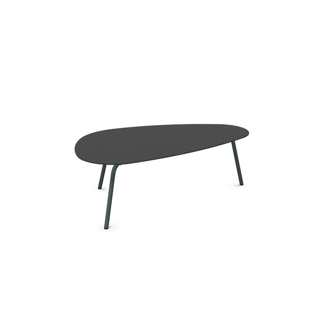 Emu 734 Terramare Structure Table basse Grande 108x64cm, plateau non inclus Dark Green 75 