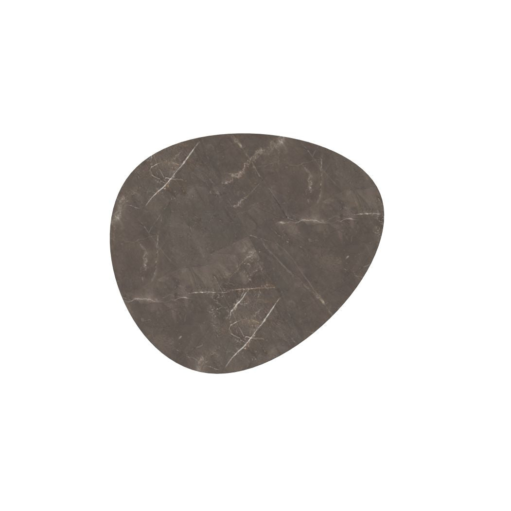 Emu 736P Terramare Plateau pour Table basse Moyenne 75x75cm Porcelaine Emperador 36 