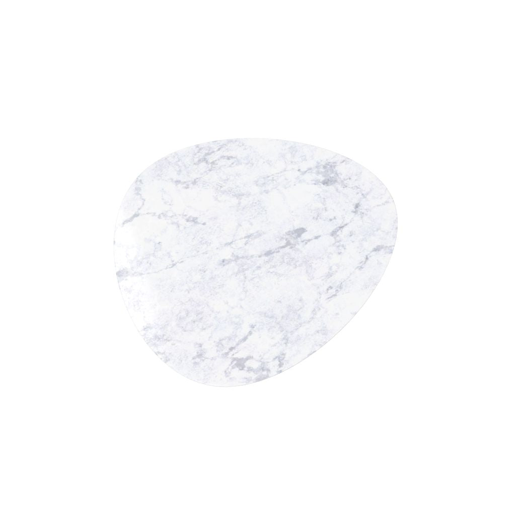 Emu 736P Terramare Plateau pour Table basse Moyenne 75x75cm Porcelaine Statuario White 35 