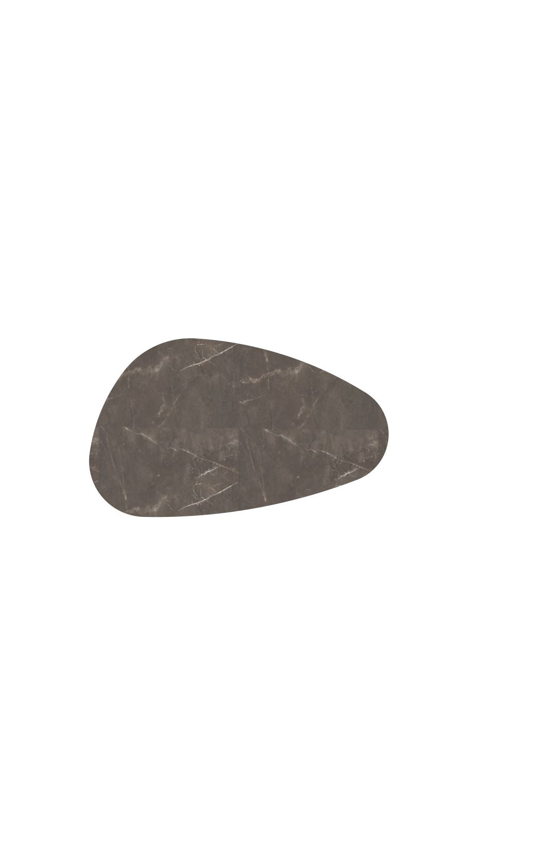 Emu 737P Terramare Plateau pour Table basse Grande 108x64cm Grès emaille Emperador 36 