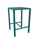 Emu 890 Nova Table Haute 70x70cm H:105cm Ocean Green 88 