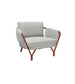 Emu 9045 Angel Fauteuil Club Lounge, coussins en sus Maple Red 26 
