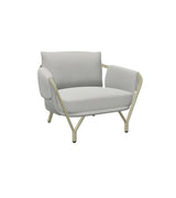 Emu 9045 Angel Fauteuil Club Lounge, coussins en sus Taupe 71 