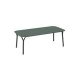 Emu 9053 Angel Table repas 214x103cm Dark Green 75 