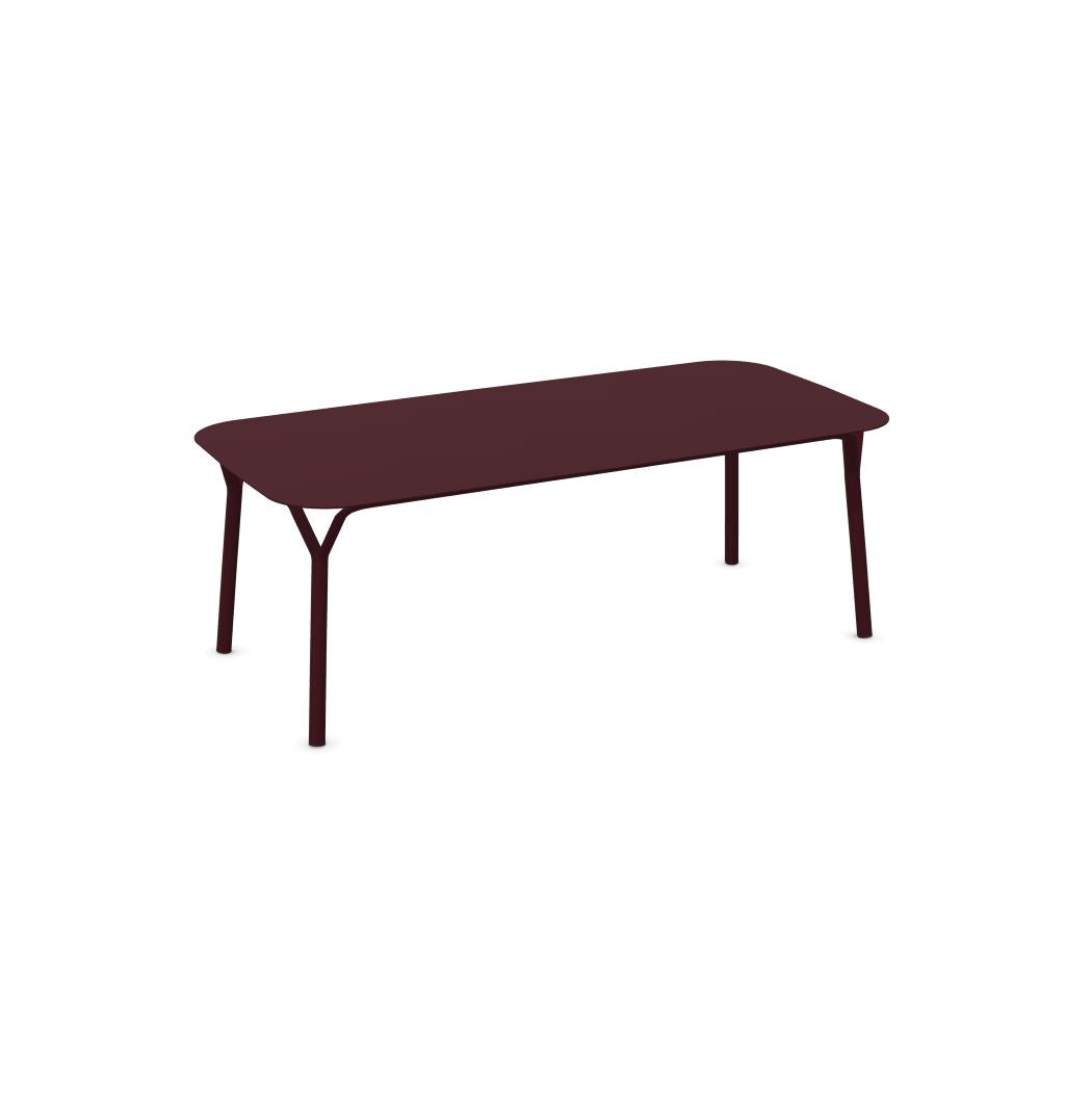 Emu 9053 Angel Table repas 214x103cm Intense Red 46 