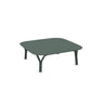 Emu 9055 Angel Table basse 90x90cm h:30/45cm Dark Green 75 