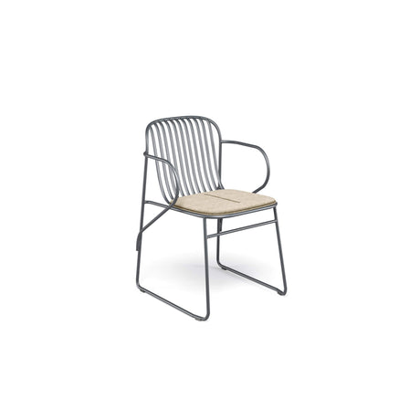 Emu C/435 Riviera Coussin d'assise polyester pour Chaise et Fauteuil 