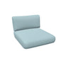 Emu C/5036 Cabla Set Coussin Assise et Coussin Dossier pour Module Central Basic LIGHT BLUE Acrylic 700/10 
