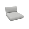 Emu C/5036 Cabla Set Coussin Assise et Coussin Dossier pour Module Central Basic LIGHT GREY Acrylic 700/13 