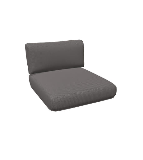 Emu C/5036 Cabla Set Coussin Assise et Coussin Dossier pour Module Central Standard SMALL WEFT GREY Polypropylène 900/77 