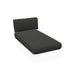 Emu C/5037 Cabla Set Coussin Assise et Coussin Dossier pour Module Chaise longue Basic DARK GREY Acrylic 700/34 