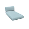 Emu C/5037 Cabla Set Coussin Assise et Coussin Dossier pour Module Chaise longue Basic LIGHT BLUE Acrylic 700/10 